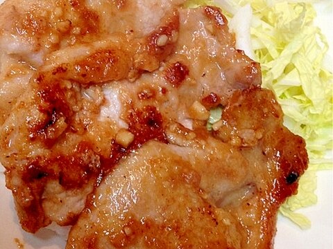 【糖質制限】めちゃうま★豚肉の甘味噌ソテー